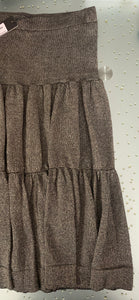 Mya Shimmer Tiered Skirt - Set