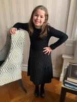 Load image into Gallery viewer, Lurex Stripe Knit Dress
