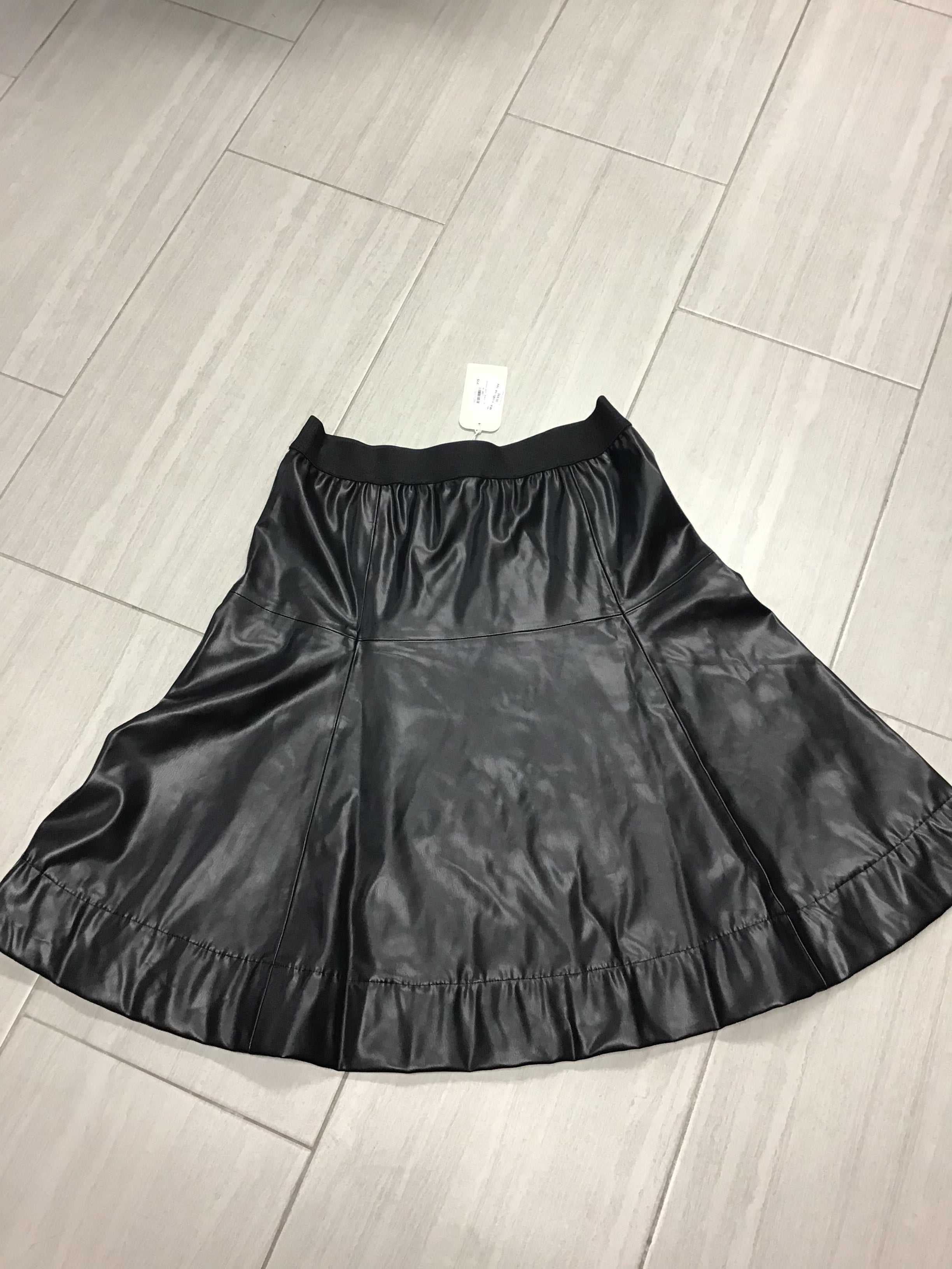 Leather Short Skirt