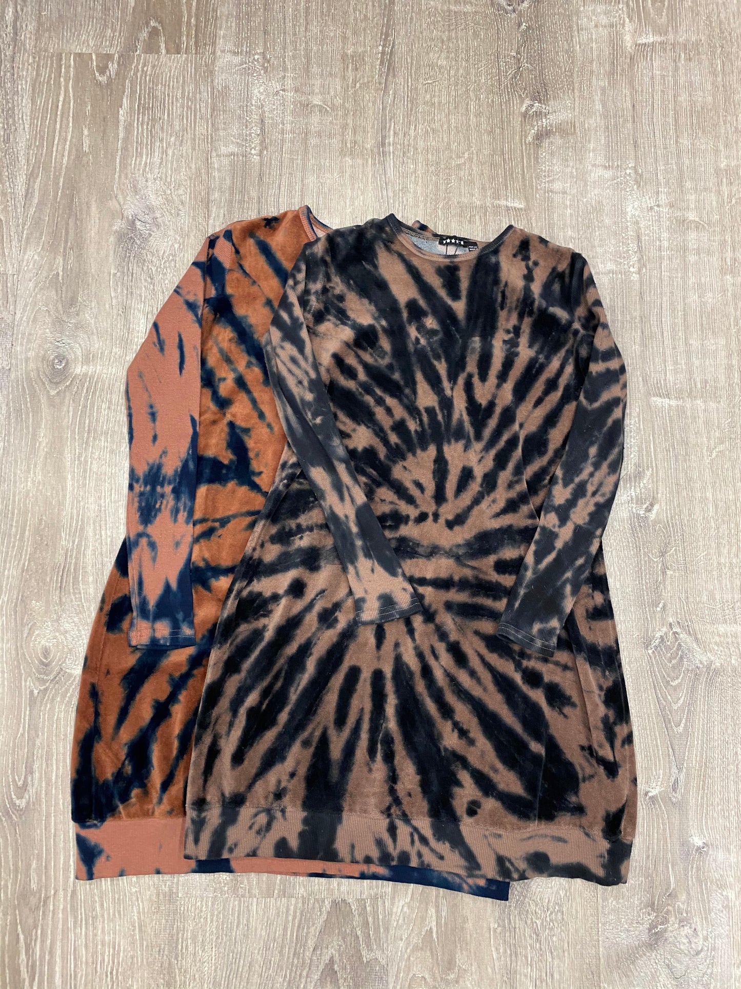 Velour Tye Dye Dress