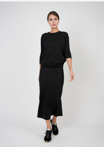 Load image into Gallery viewer, LADIES MAXII A LINE WAFFLE SKIRT
