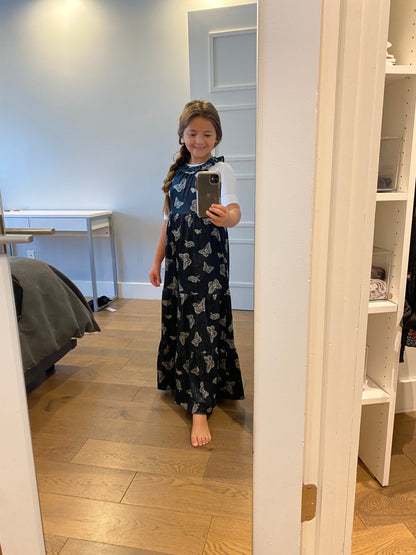 Maxi Butterfly Dress