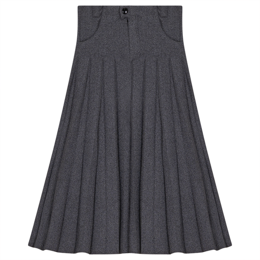 Pleating Knit Skirt