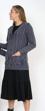 Load image into Gallery viewer, Braided Rib Knit Cardigan
