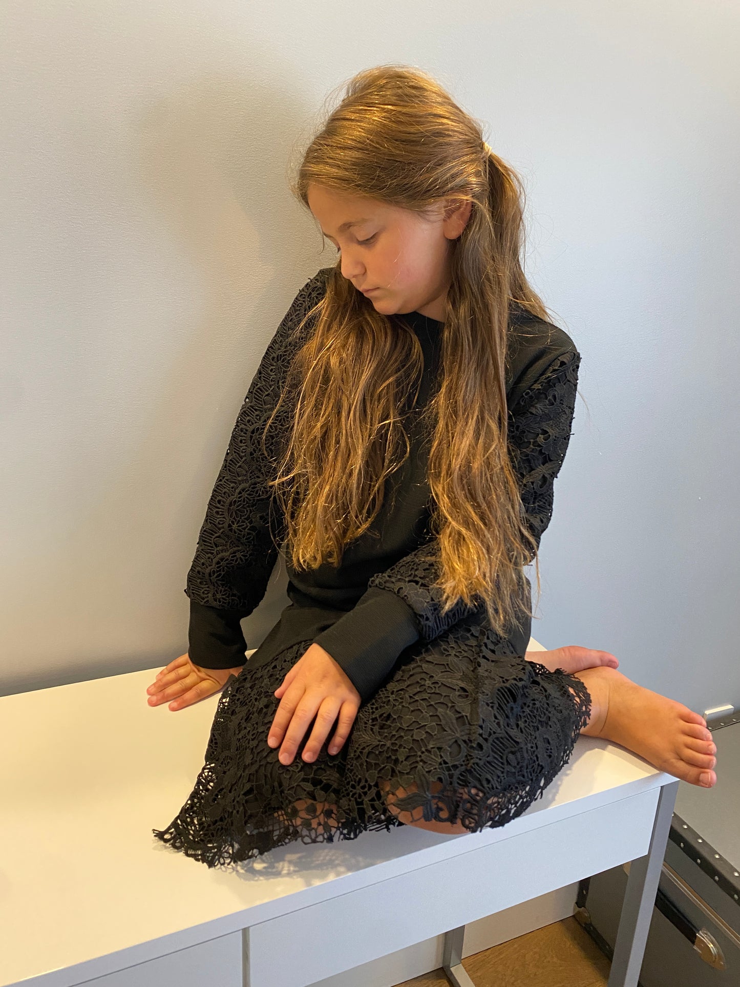 Black Lace Dress