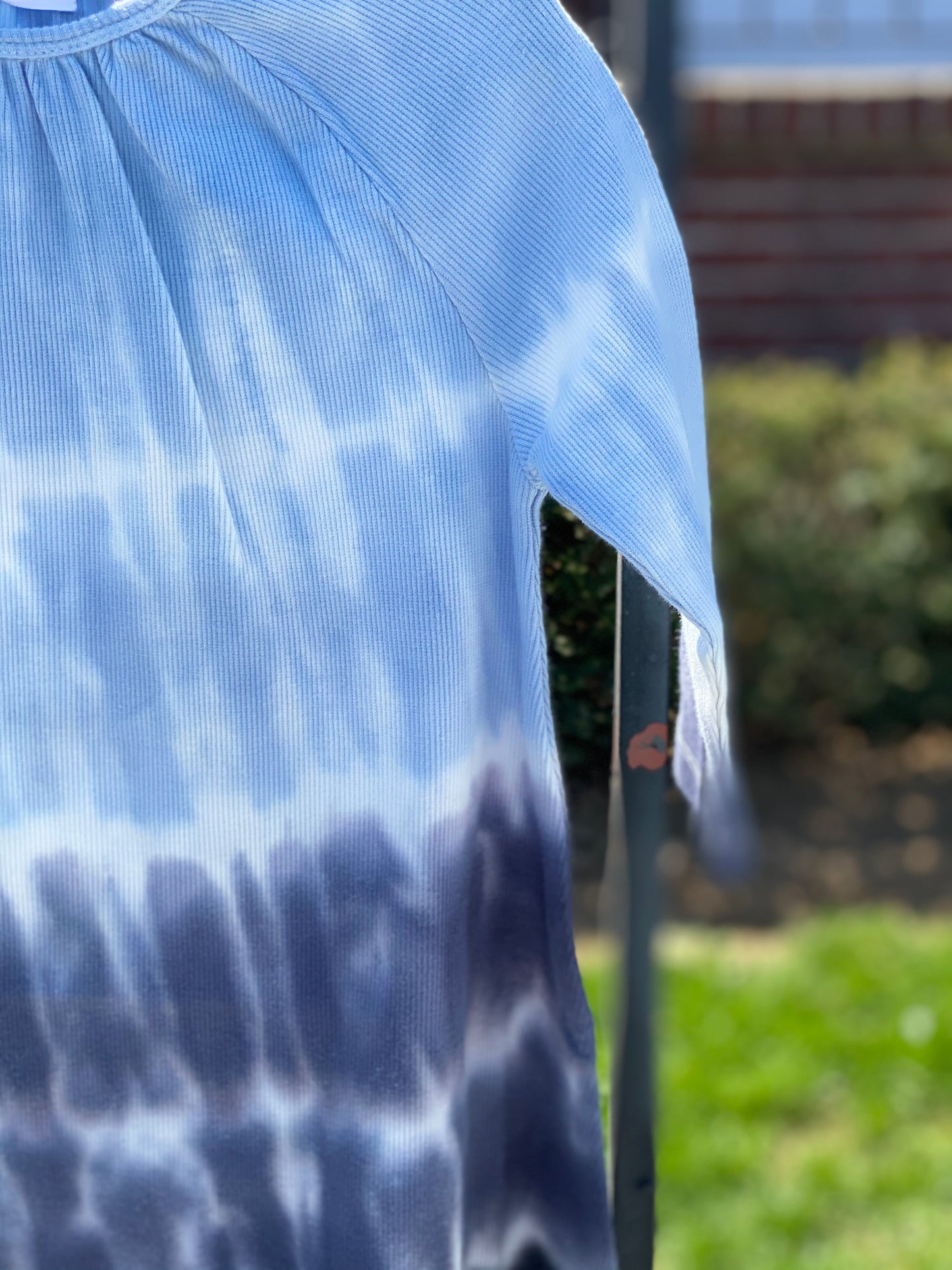 Tie Dye Ribbed Dress