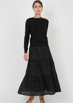 Load image into Gallery viewer, CROCHET KNIT MIDI TIERED SET
