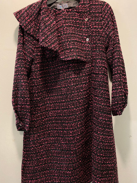 Tweed Black/Pink Dress