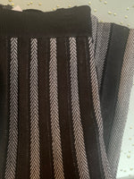 Load image into Gallery viewer, Silver Striped Knit Skirt

