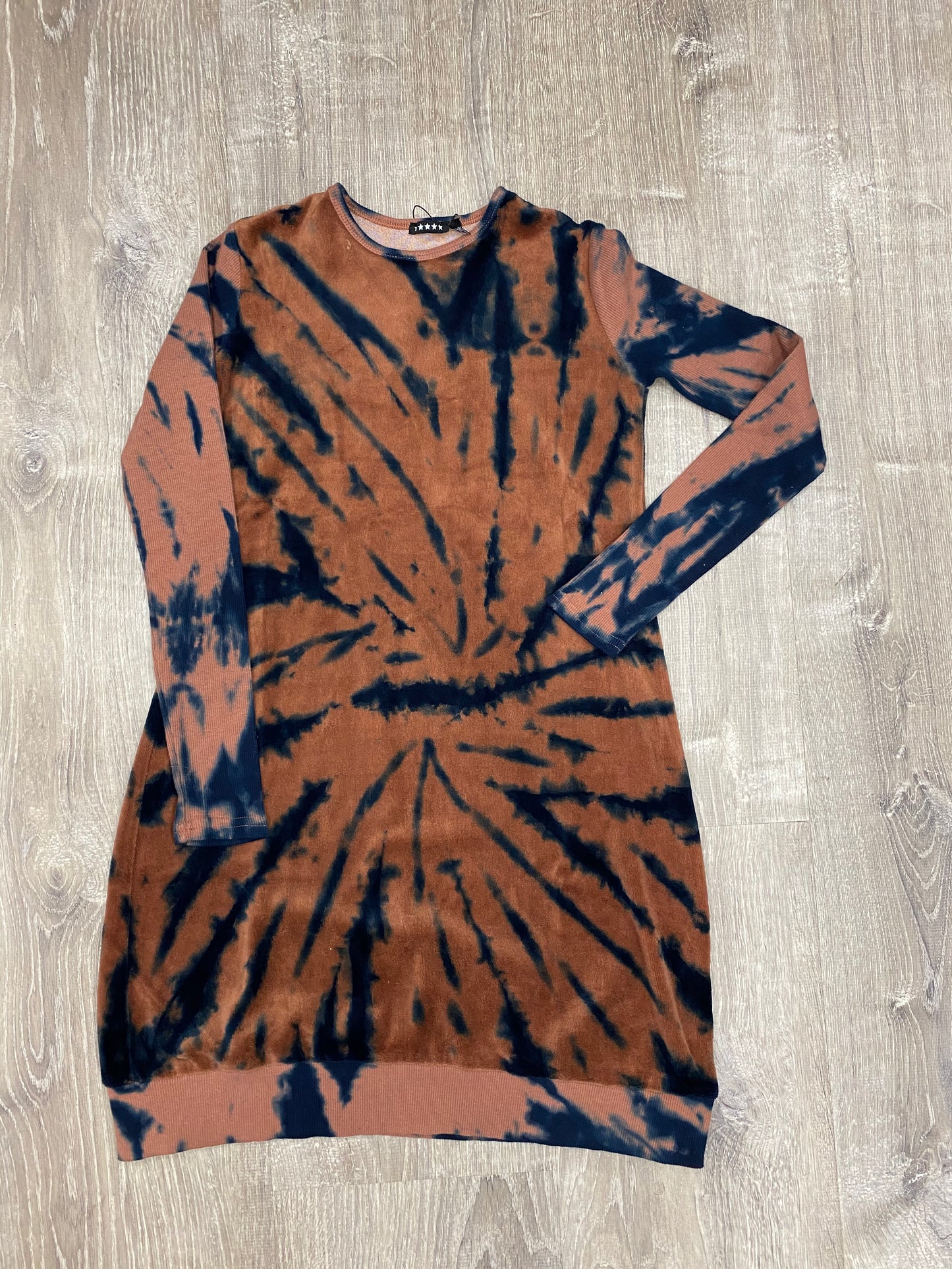 Velour Tye Dye Dress
