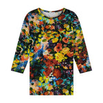 Load image into Gallery viewer, Multicolored Floral Print Tiered Skirt Set
