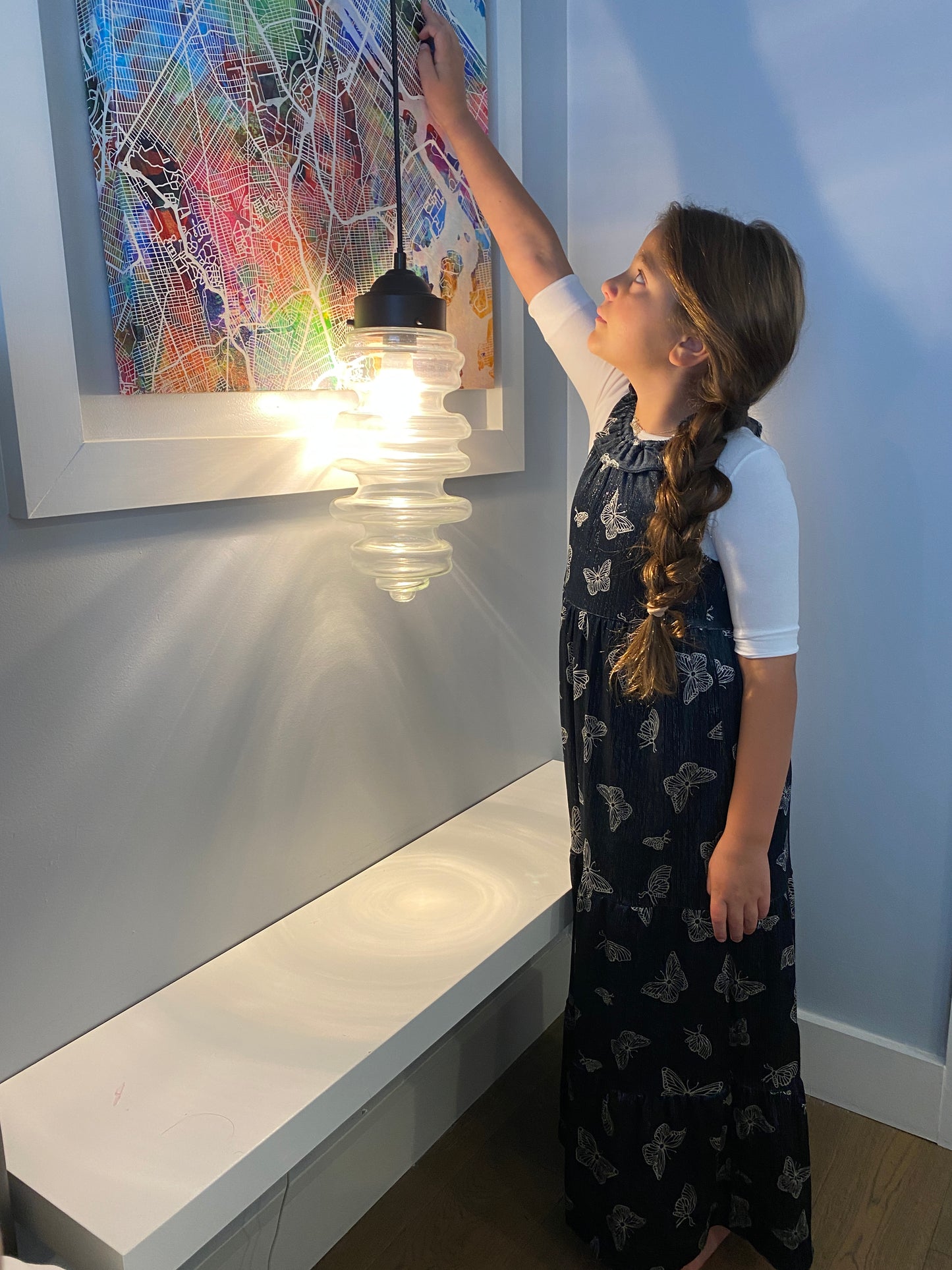 Maxi Butterfly Dress