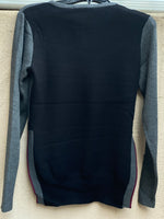 Load image into Gallery viewer, Ribbed Colorblock Henley Hi-lo
