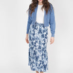 Load image into Gallery viewer, FYI LADIES TIERED MIDI SKIRT
