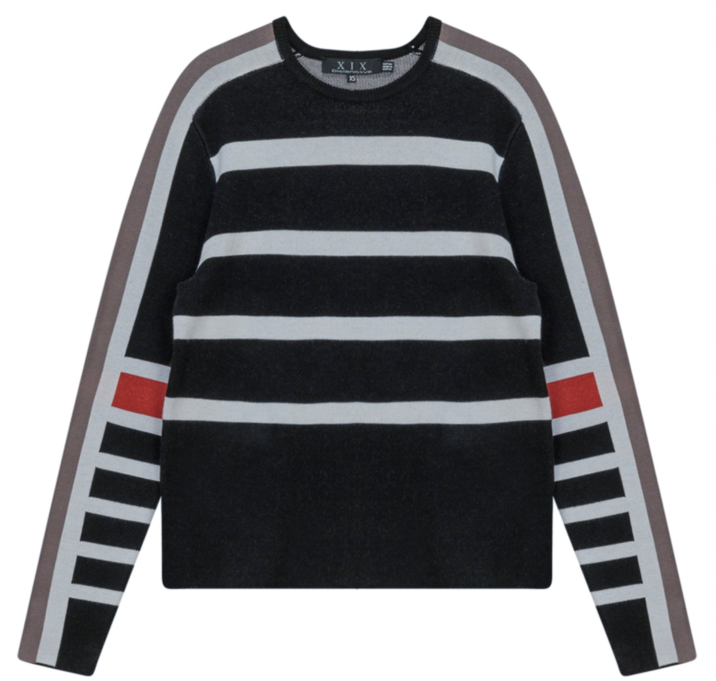 Multi Striped Knit Sweater