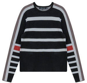 Multi Striped Knit Sweater
