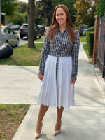Load image into Gallery viewer, Tweed Pleated Dress
