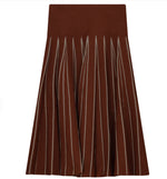 Load image into Gallery viewer, Latte Pleated Skirt

