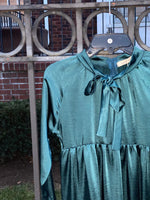 Load image into Gallery viewer, Teen Neuf Teal Tiered Dres
