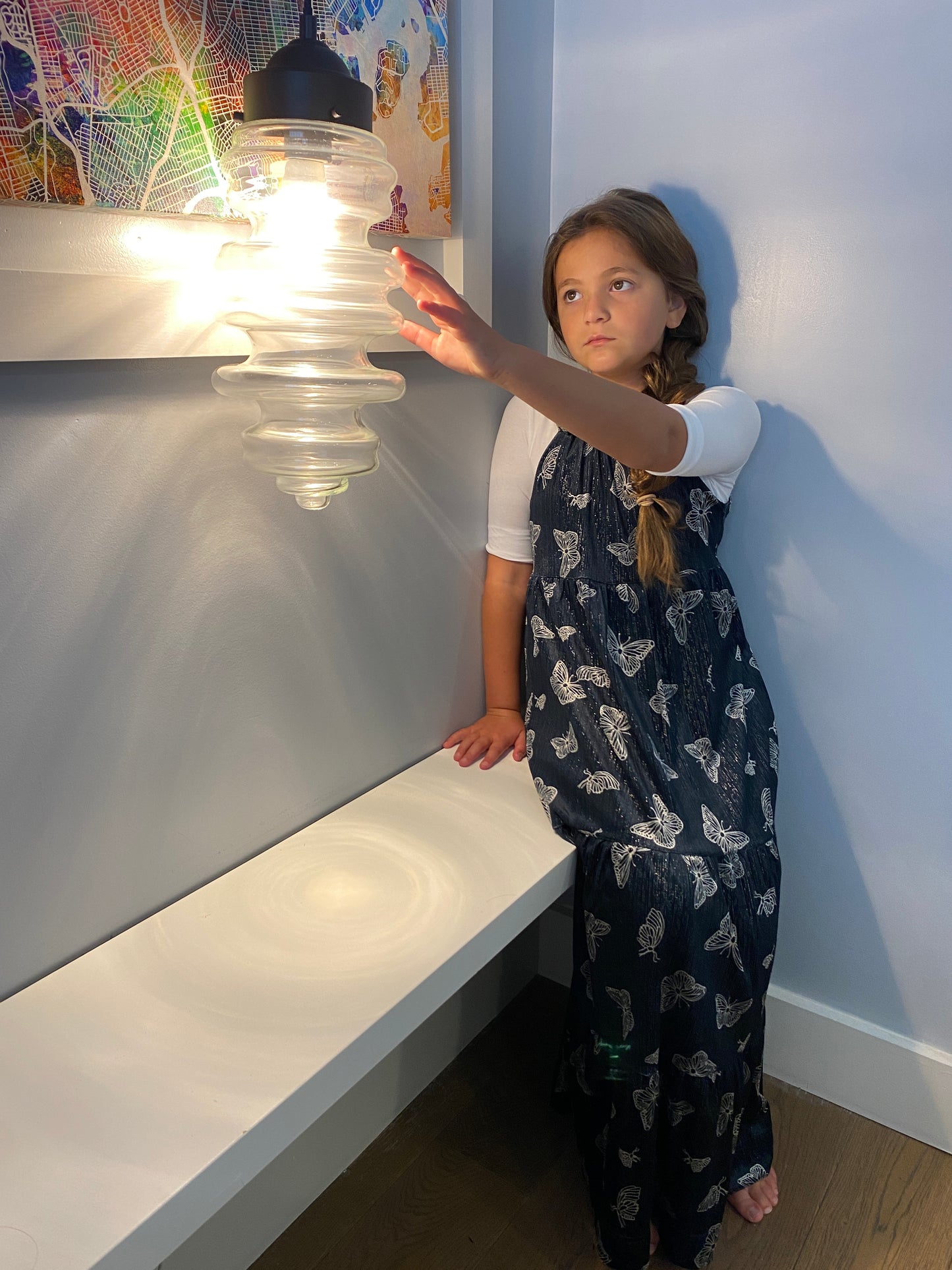 Maxi Butterfly Dress