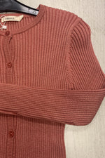 Load image into Gallery viewer, Rib Knit Shimmer Cardigan
