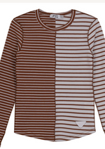 Load image into Gallery viewer, GIRLS STRIPE TEE
