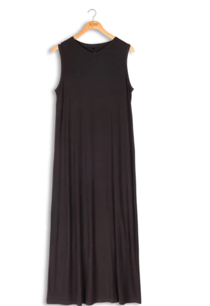 POINT V-NECK DRESS