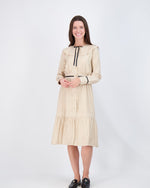 Load image into Gallery viewer, Beige Fit Flare Dress
