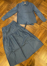 Load image into Gallery viewer, Buttoned Chambray Set
