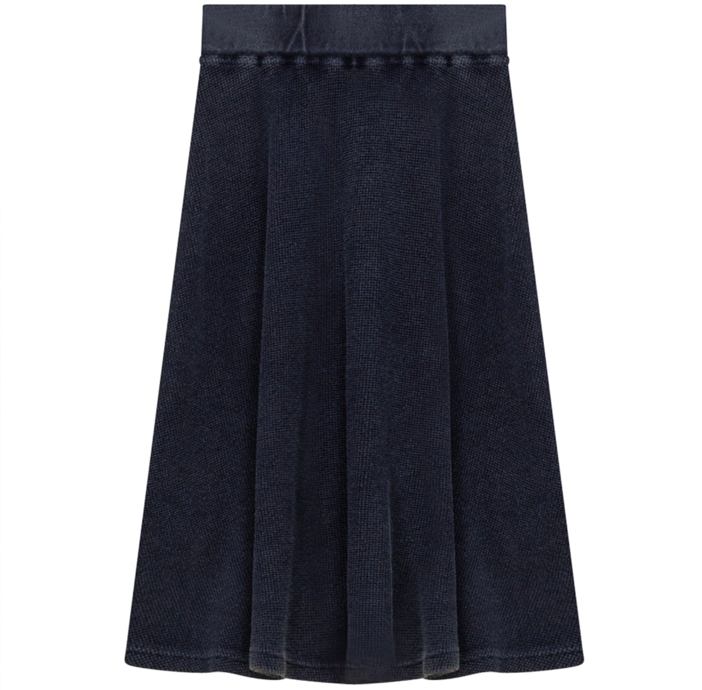 Waffle A Line Skirt