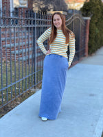 Load image into Gallery viewer, Denim Maxi with Pockets
