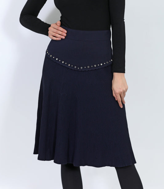 Lily Dropwaist Knit Skirt