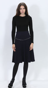 Lily Dropwaist Knit Skirt