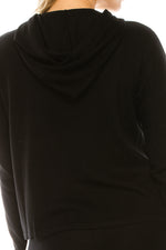 Load image into Gallery viewer, Side Stripe Knit Hoodie - Set
