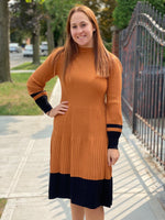 Load image into Gallery viewer, Thick Ribbed Sweater Dress
