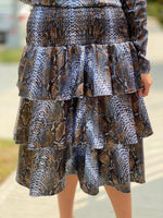 Load image into Gallery viewer, Jade Cheetah Skirt - Set
