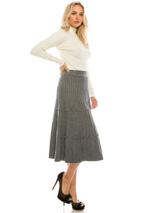 Knit Tier Skirt