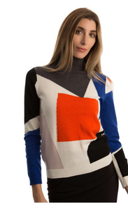 Multicolor Square Sweater