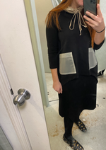 Load image into Gallery viewer, Hoodie Tunic with Front Pockets
