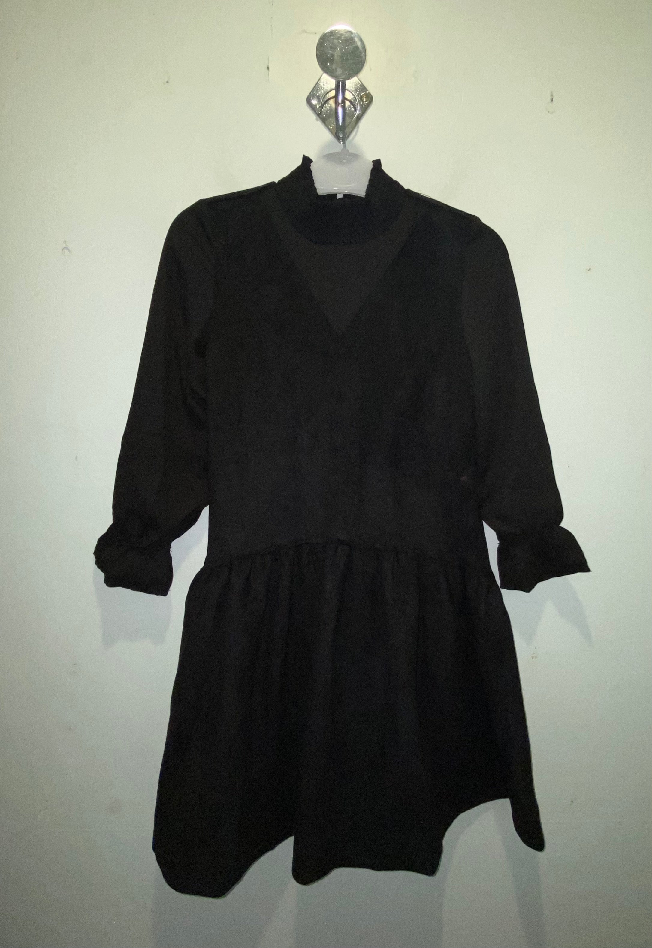 Black Suede Dress