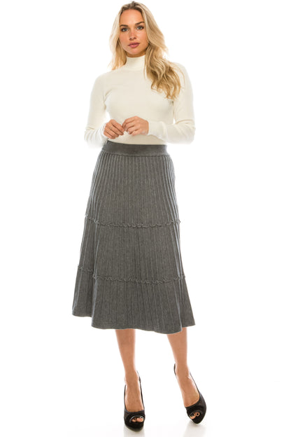 Knit Tier Skirt